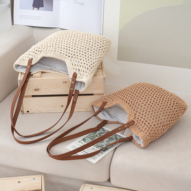 Handcrafted mesh tote bag Stornfield