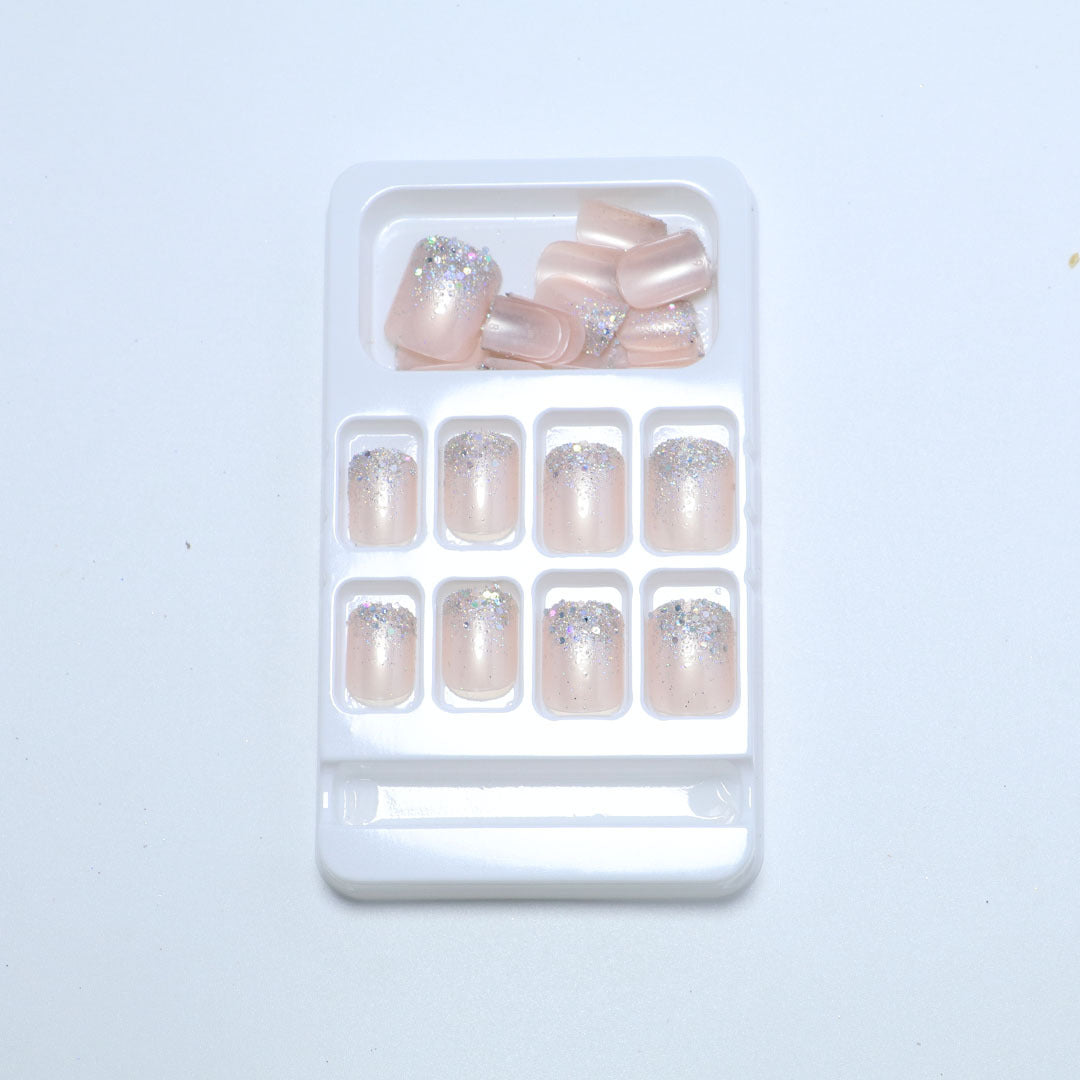 Glittery Press-On Nail Collection Stornfield