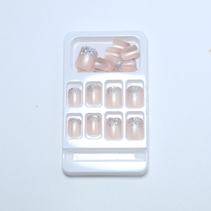 Glittery Press-On Nail Collection Stornfield