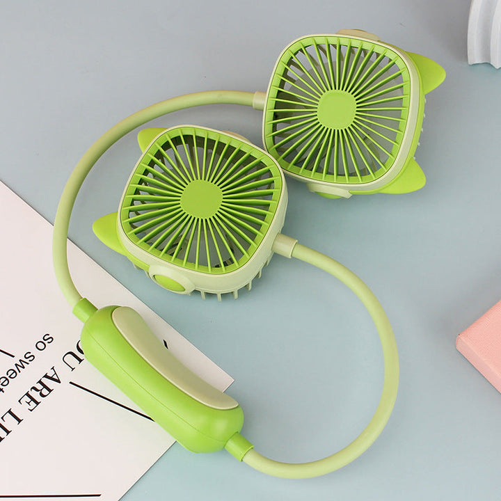 Women's Portable Neck Fan with Flexible Mounting System Stornfield