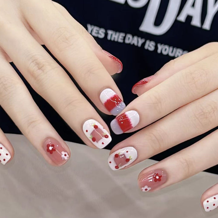 Artistic Decorative Press-On Nails Stornfield
