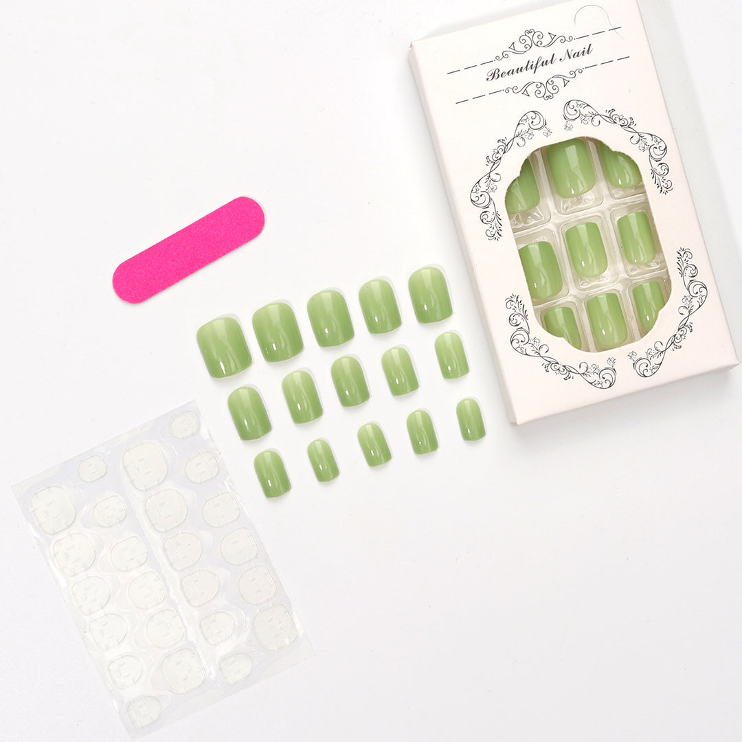 Glossy Press-On Nail Tips Collection Stornfield