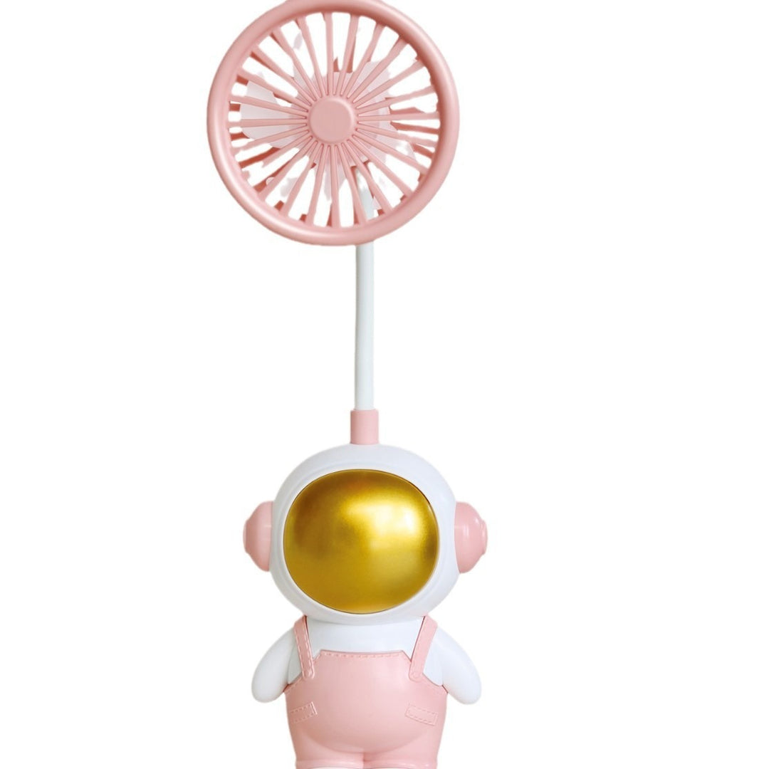 Unisex Fun Hand Fan in Astronaut Design Stornfield