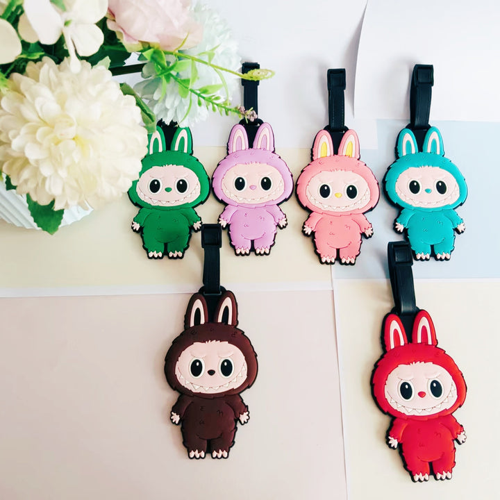 Unisex Cute Cartoon Bunny Luggage Tag Stornfield