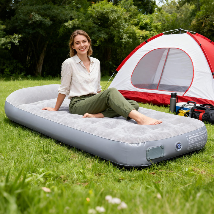 Ladies Inflatable Comfort Mattress with Ergonomic Head Support Stornfield