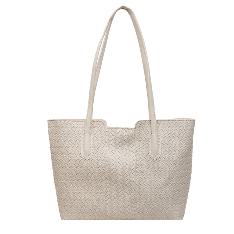WoWoven Leather Tote Bag Stornfield