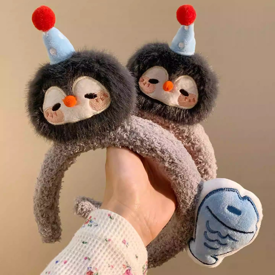 Plush Animal-Themed Hair Band Stornfield