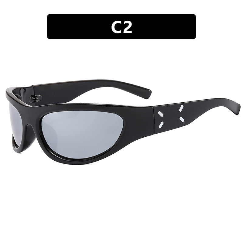 Women's sports sunglasses with ergonomic design and polarized lenses Stornfield