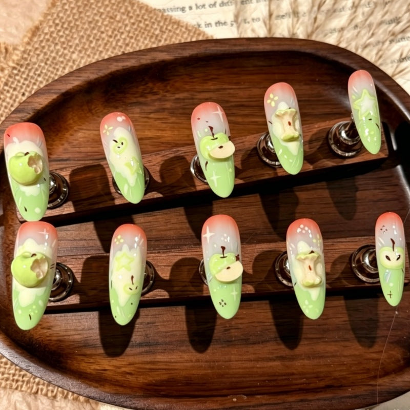 Whimsical Cute Character Press-On Nails Stornfield