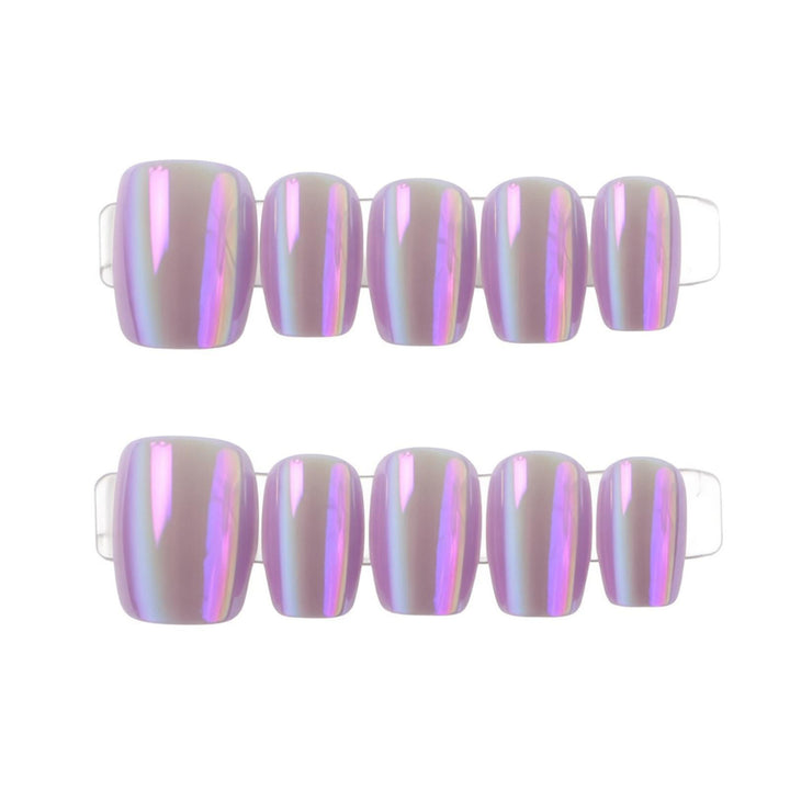 Elegant Glossy Press-On Nail Art Stornfield