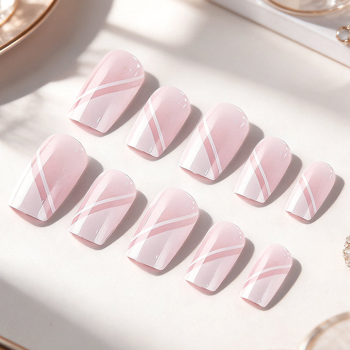 Elegantly Designed Geometric Nail Art Set Stornfield