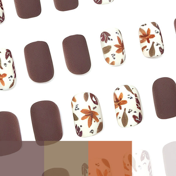 Elegant Floral Acrylic Nail Art Enhancements Stornfield 1789915567
