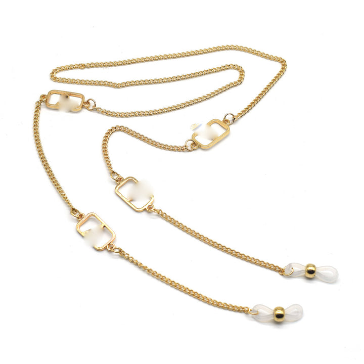 Adjustable Silver Eyewear Chain Stornfield
