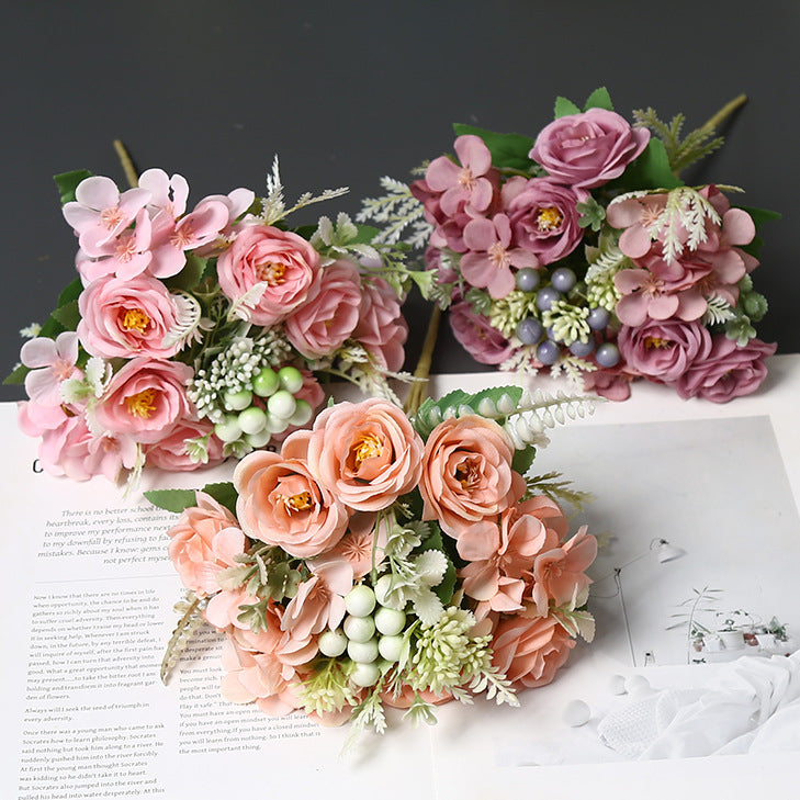 Lifelike Floral Arrangement