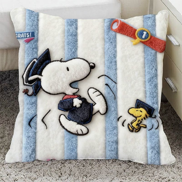 Plush Cartoon Decorative Throw Pillow