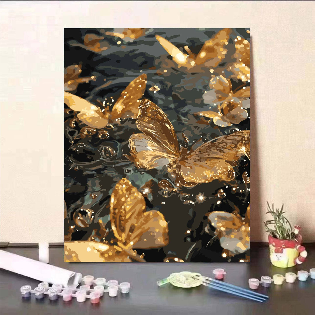 Floral Fantasy Paint by Numbers Wall Art Stornfield