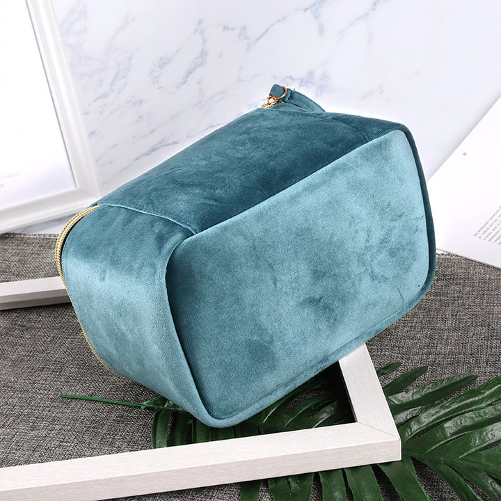 Luxurious Velvet Cosmetic Organizer