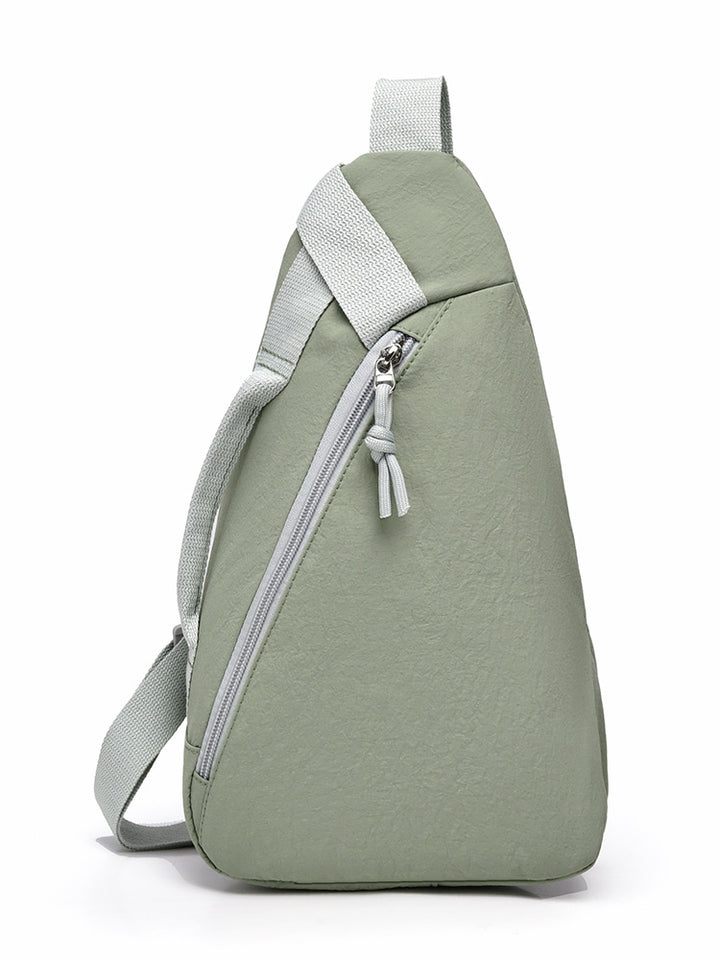Sling bag with ergonomic design and additional compartments Stornfield