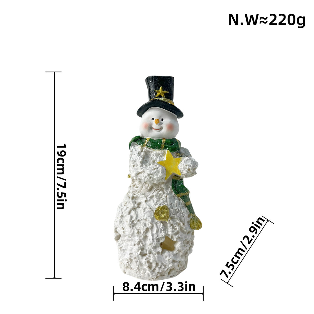 Decorative Snowman Sculpture Stornfield