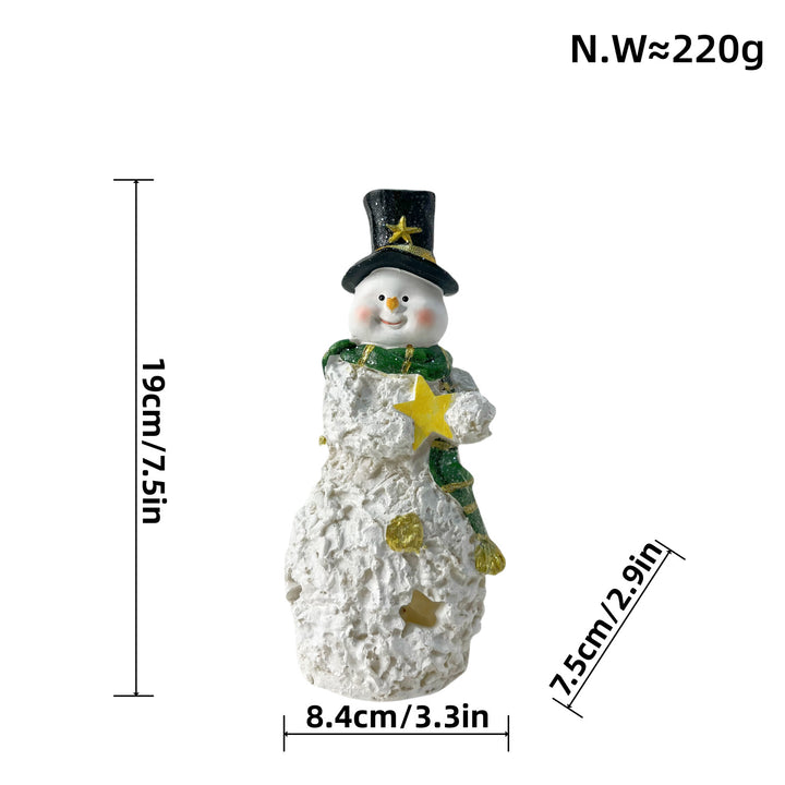 Decorative Snowman Sculpture Stornfield