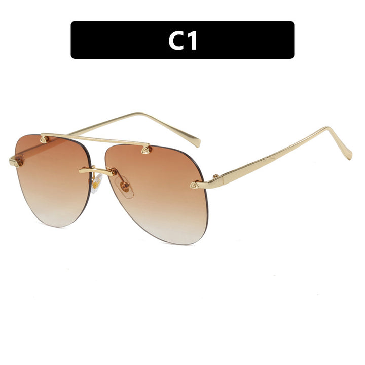 Women's elegant pilot sunglasses with UV protection and reflective lenses Stornfield