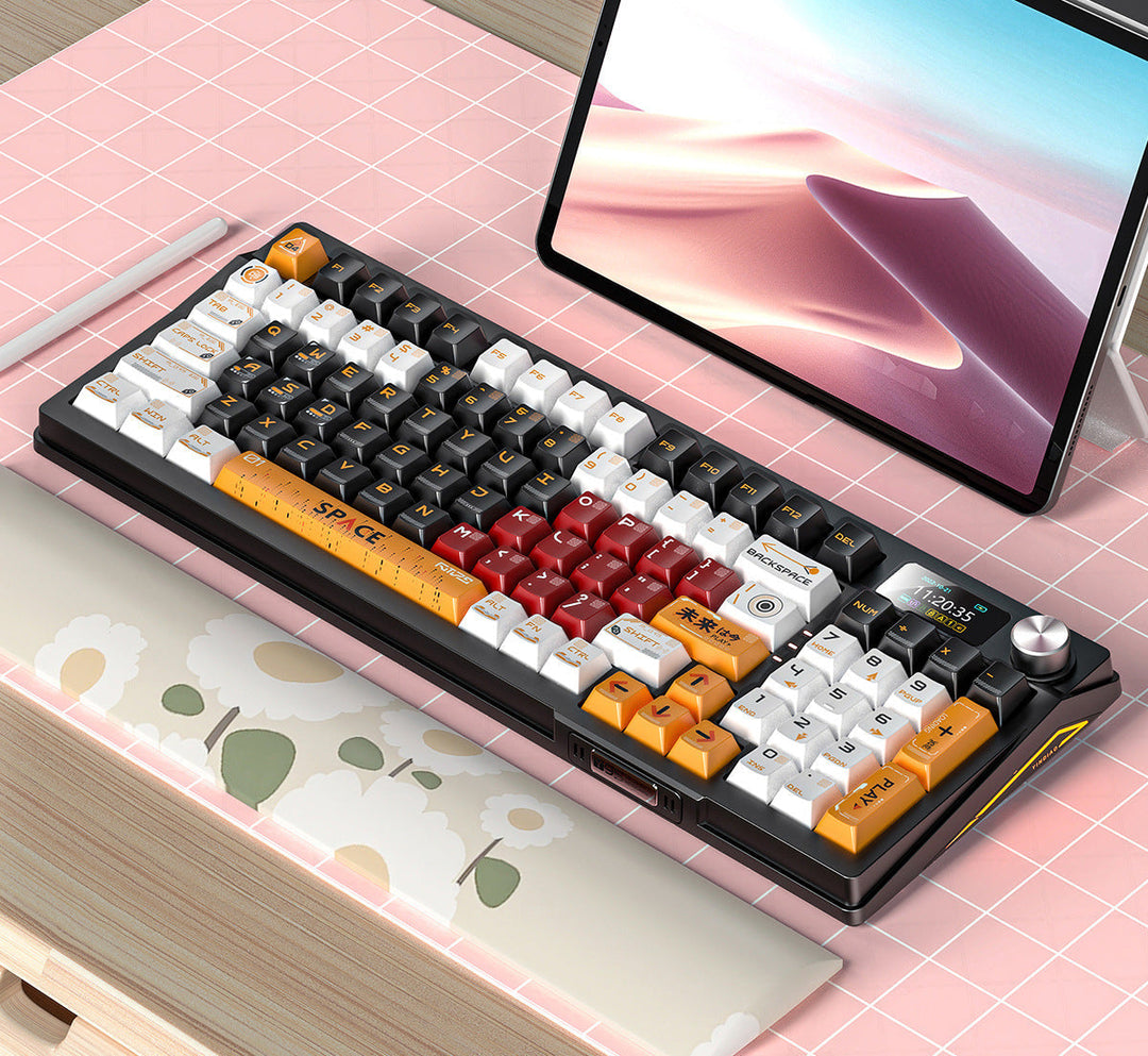 Retro Space-Themed Keyboard Stornfield