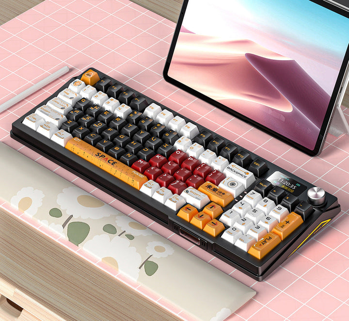 Retro Space-Themed Keyboard Stornfield