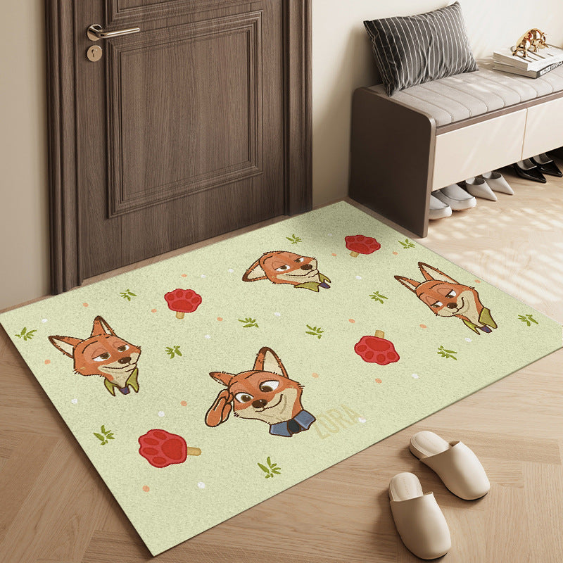 Cartoon-Themed Area Rug
