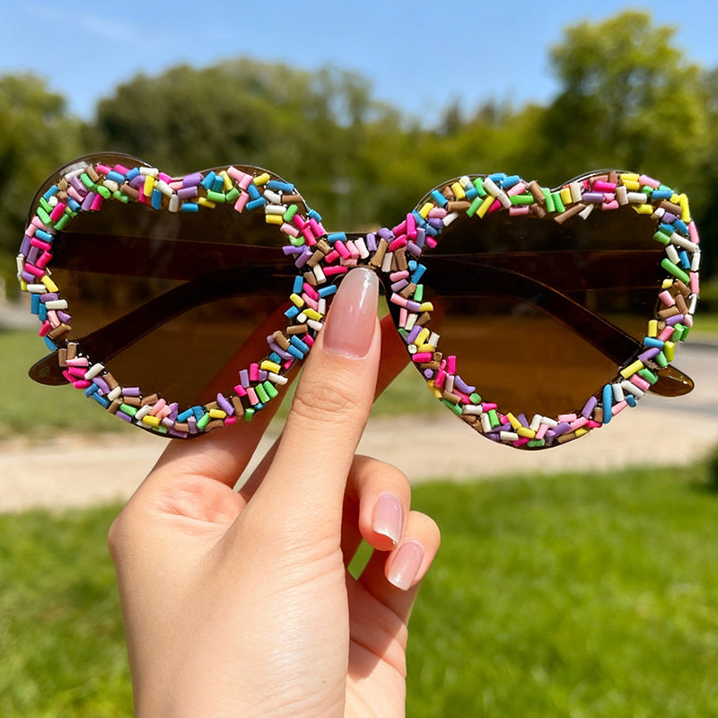 Fun and Colorful Heart-Shaped Sunglasses Stornfield
