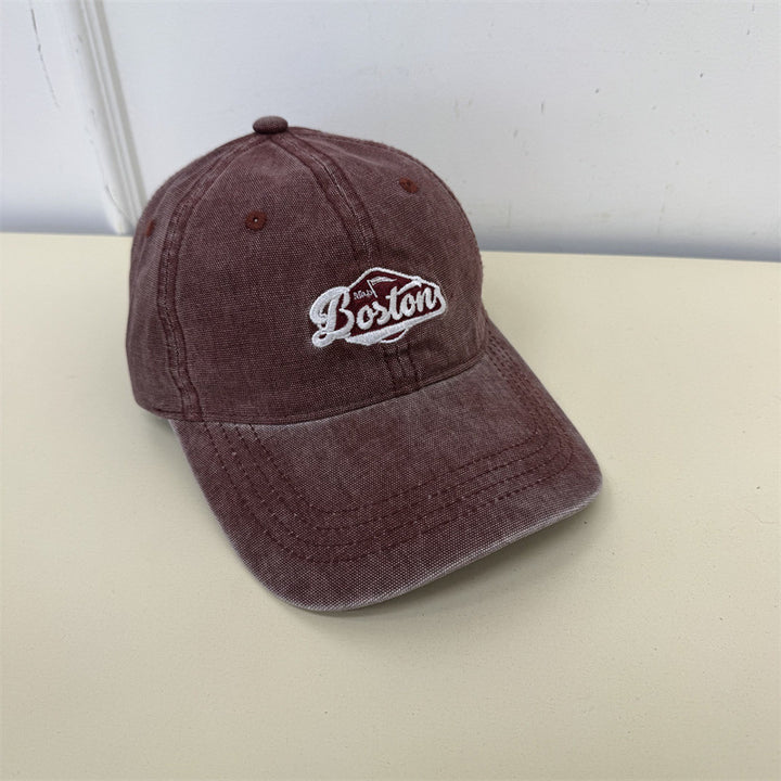 Unisex Vintage-Inspired Embroidered Baseball Cap Stornfield