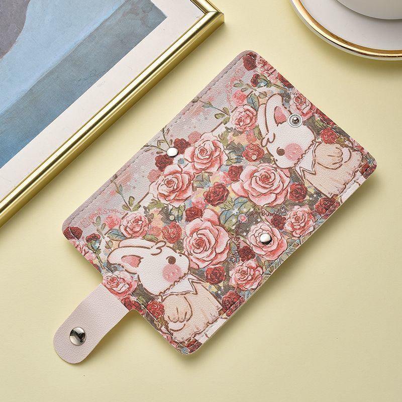 Floral Themed Cartoon Mini Wallet Stornfield