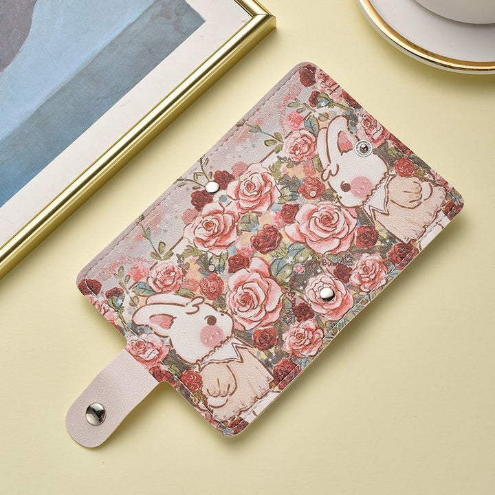 Floral Themed Cartoon Mini Wallet Stornfield