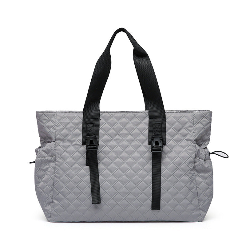 Quilted Multi-Compartment Tote Bag Stornfield