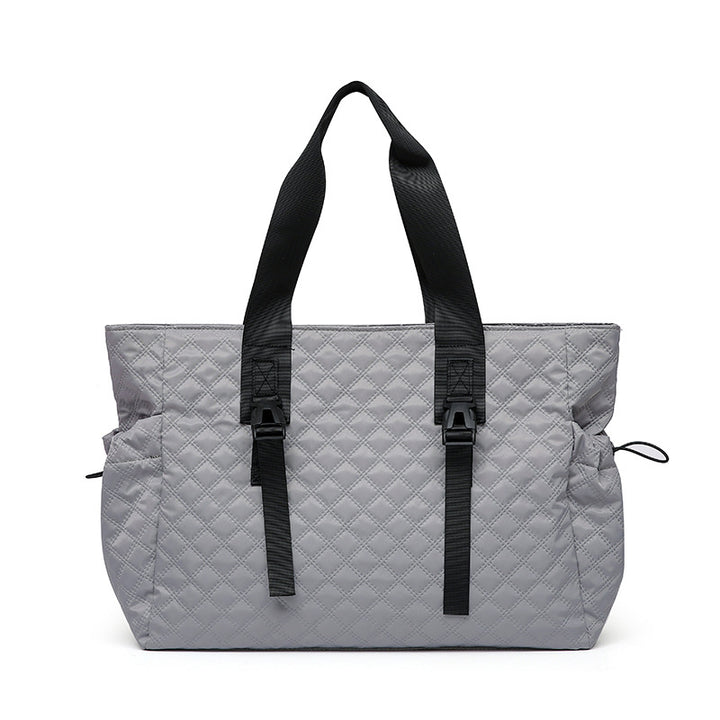 Quilted Multi-Compartment Tote Bag Stornfield