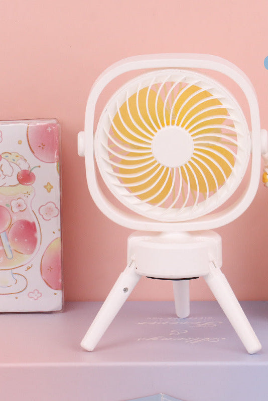 Ladies Portable Mini Fan with Foldable Tripod Stornfield