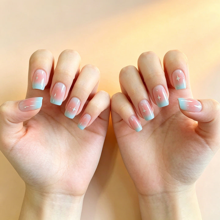 Artistic Ombre Nail Art Extensions Stornfield