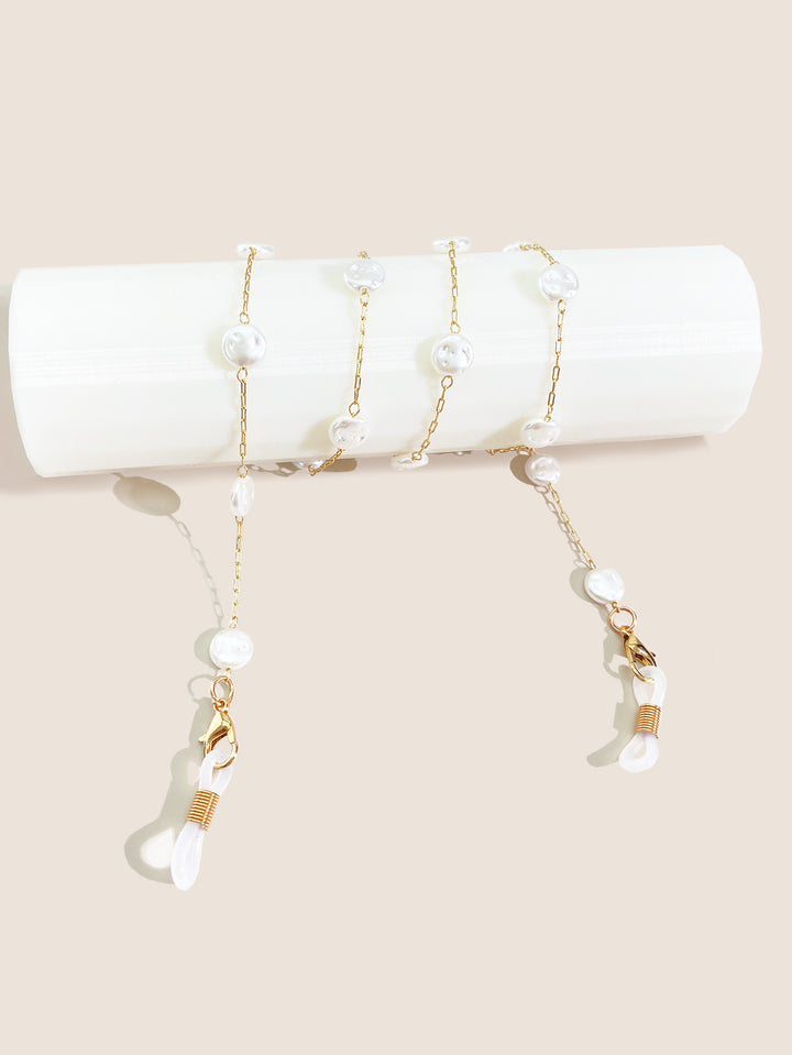 Pearl-Accented Eyewear Chain Stornfield
