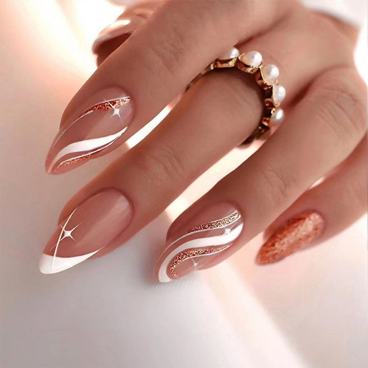 Elegant and creative stiletto artificial nails Stornfield
