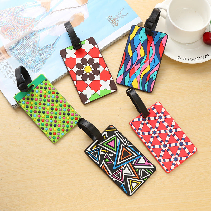 Unisex Luggage Tag in Artistic Design Bowlift