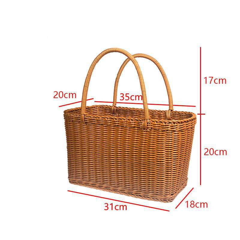 Handwoven Storage Tote Stornfield
