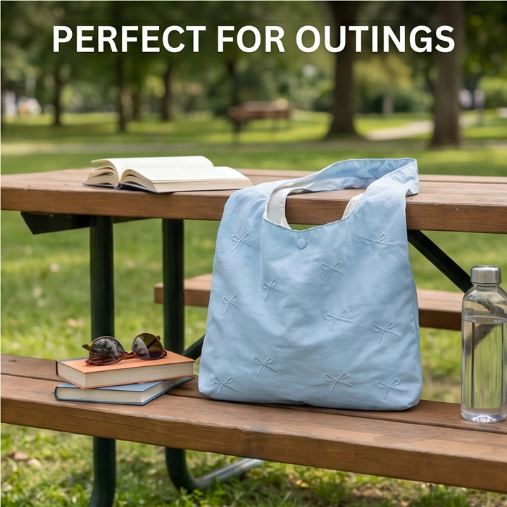 Tote bag with decorative bows Stornfield