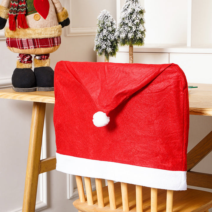 Festive chair cover with Christmas motif Stornfield