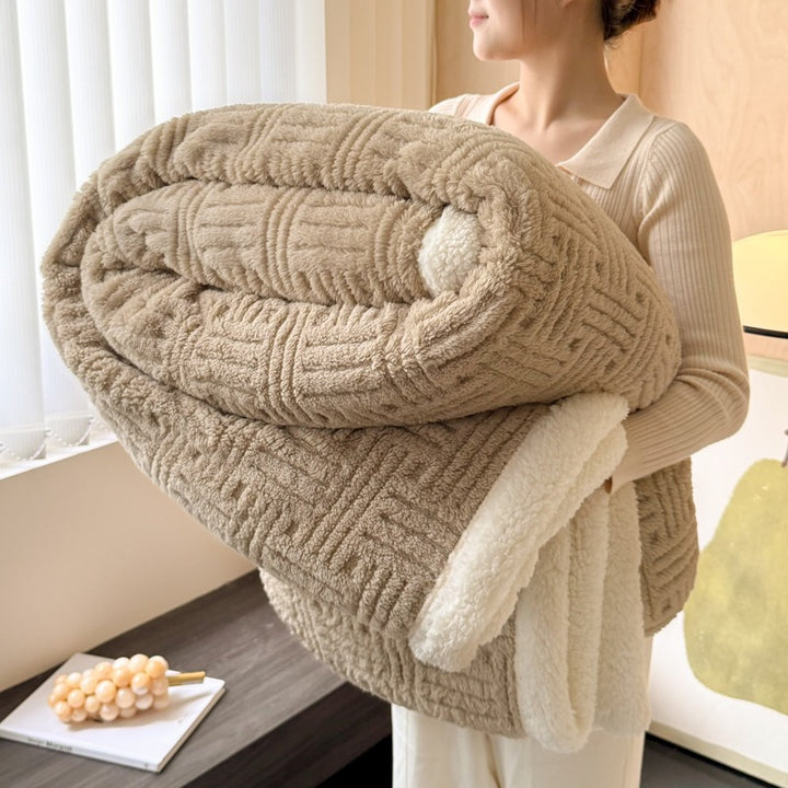 Luxurious Fleece Throw Blanket