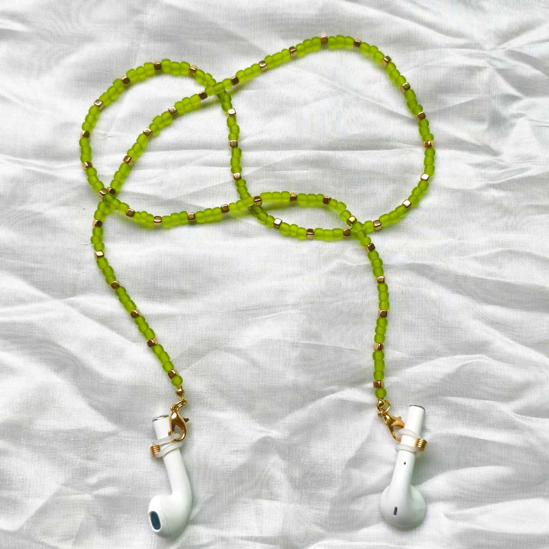 Fashionable Glasses Holder Chain Made of Colorful Beads Stornfield