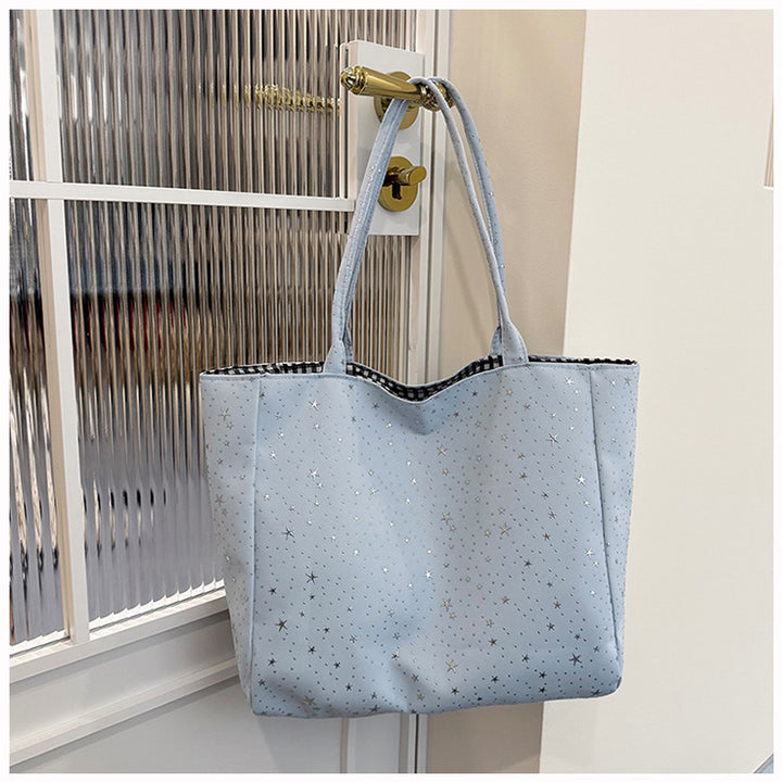 Stylish Star-Patterned Tote Bag Stornfield