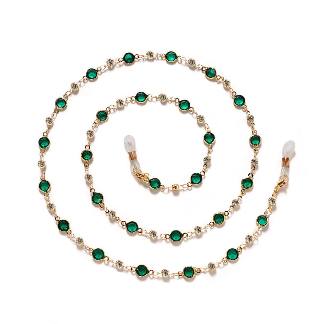 Decorative Crystal Eyewear Chain Stornfield