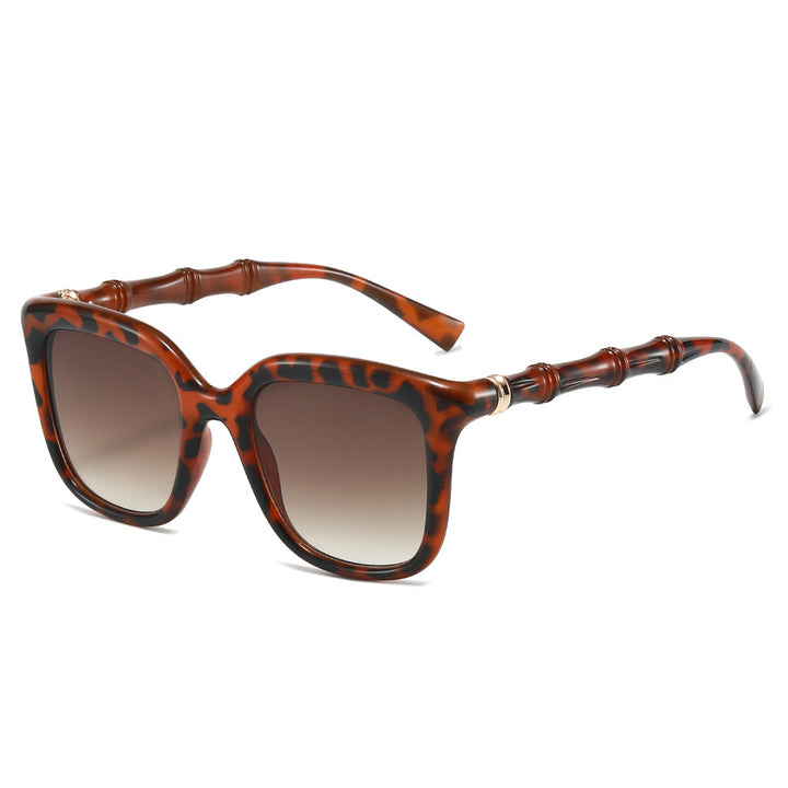 Bamboo-Style Oversized Sunglasses Stornfield