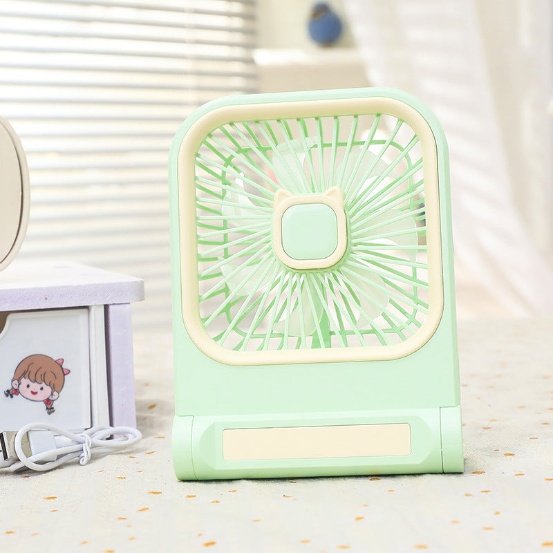 Women's portable mini fan with charming cat design Stornfield