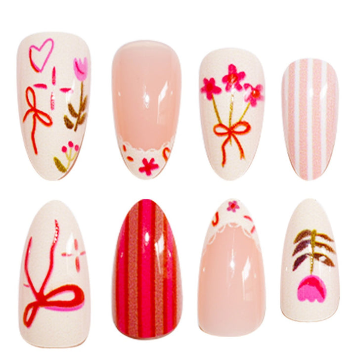 Artistic Floral Nail Art Set Stornfield