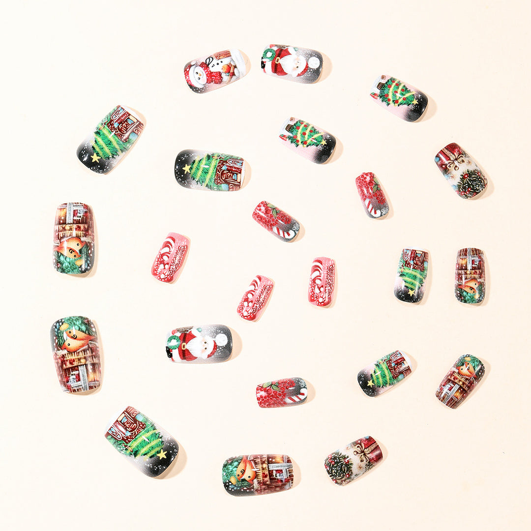 Festive 3D Christmas Nail Art Extensions Stornfield